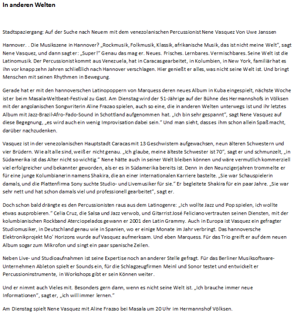 In anderen Welten